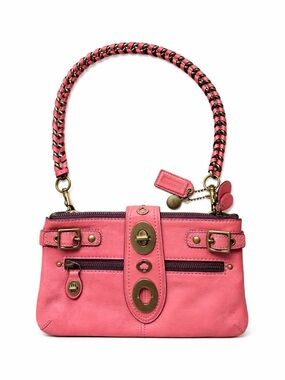 Coach Bridget Legacy 65th Anniversary Shoulder Bag - Coral Pink Rose